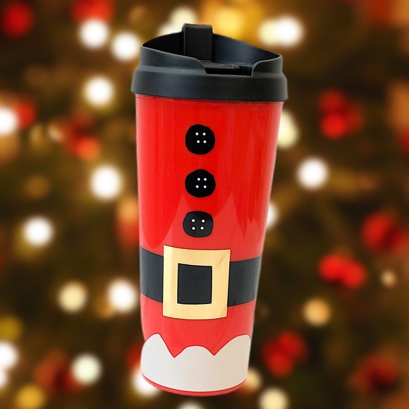 BRAND NEW Kate Spade Santa Suit 16 oz Thermal